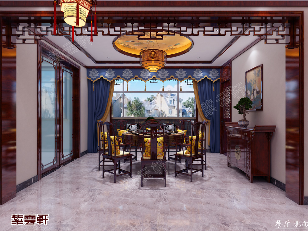 <a href=http://disposabletattoopen.com/ target=_blank class=infotextkey>中式風(fēng)格</a>餐廳裝修